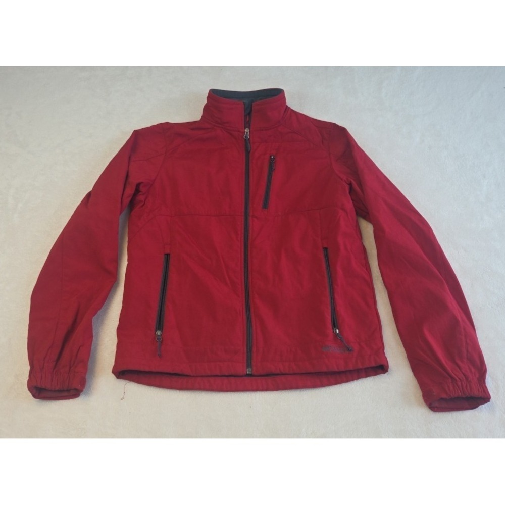 Black Diamond Double Diamond Red Fleece Lined Ski/Snow Jacket Size S